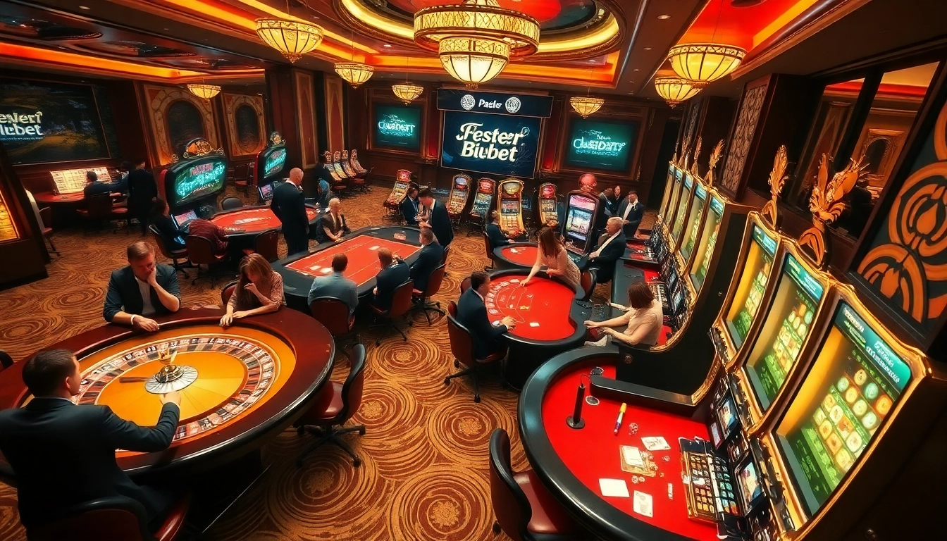 A thrilling gaming experience at a casino table with active players at https://new88bet.us/, showcasing luxury and excitement.